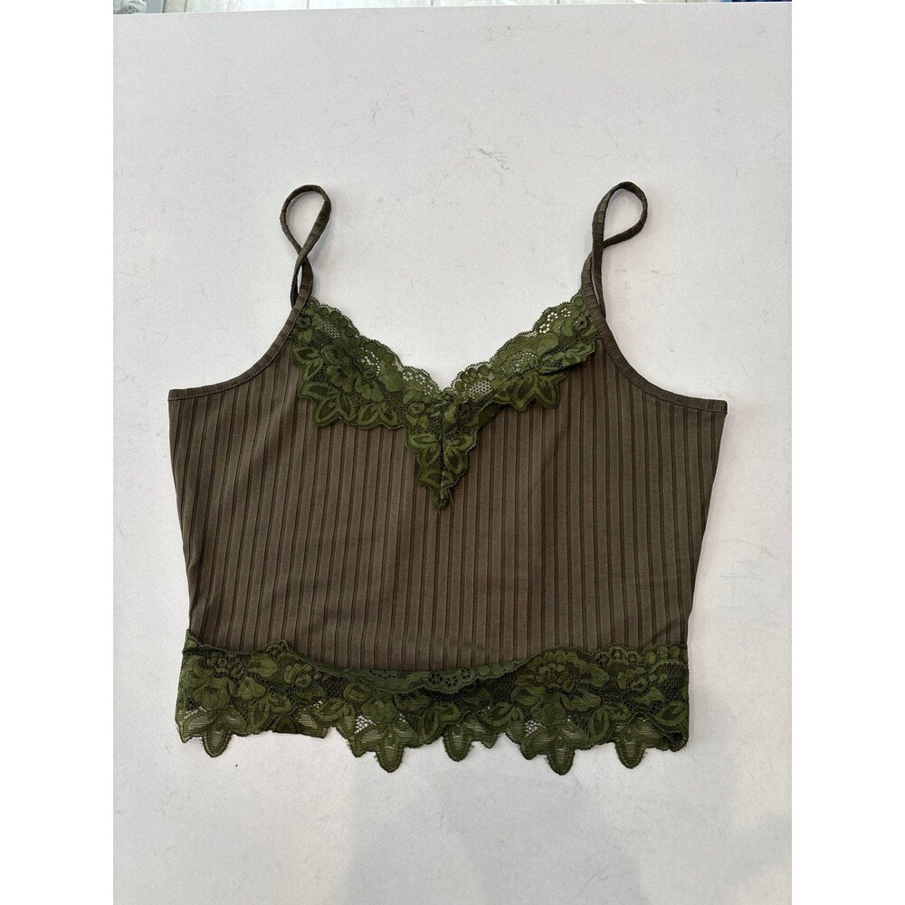 Romwe tank top size small - olive green